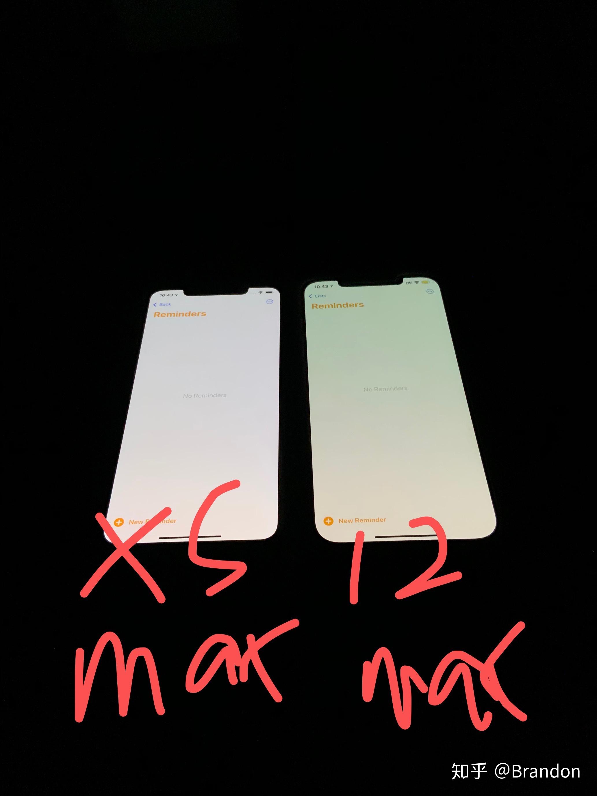 iphone12promax这样的屏幕正常么