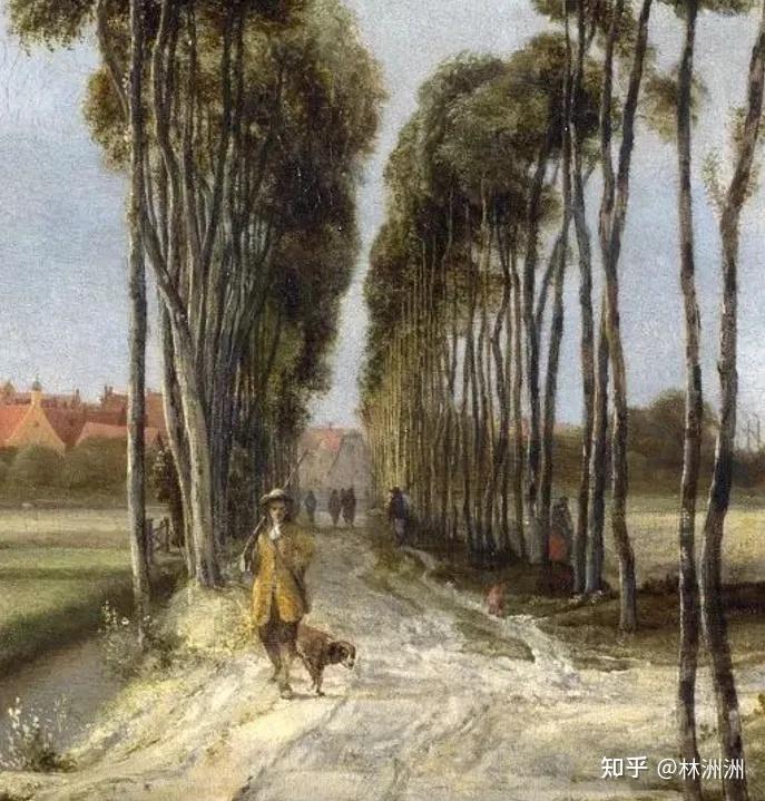 最平凡的风景《林间小道》|荷兰画家|梅因德尔特.霍贝玛