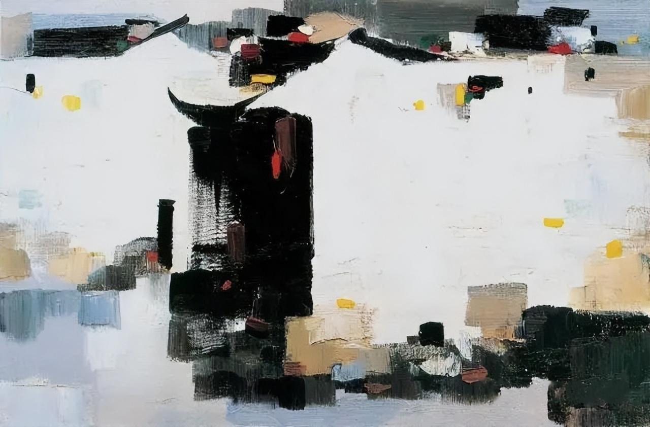 57幅吴冠中的油画,太美了! - 知乎