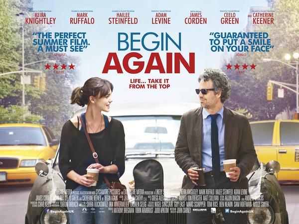 《begin again》:一部凭配乐就能打五分的电影