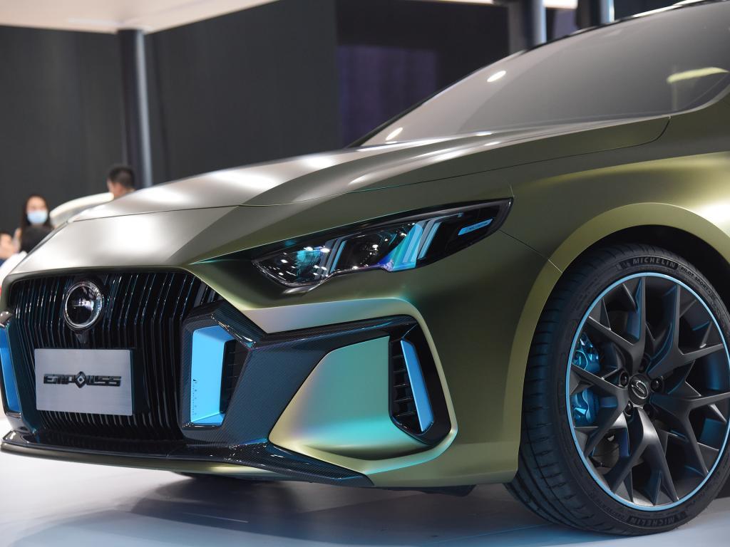 pk领克03广州车展实拍广汽传祺empow55