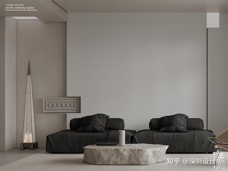 Young设计 | 能让全家人统一审美的现代极简风太绝了!高级美术馆的感觉扑面而来! - 知乎