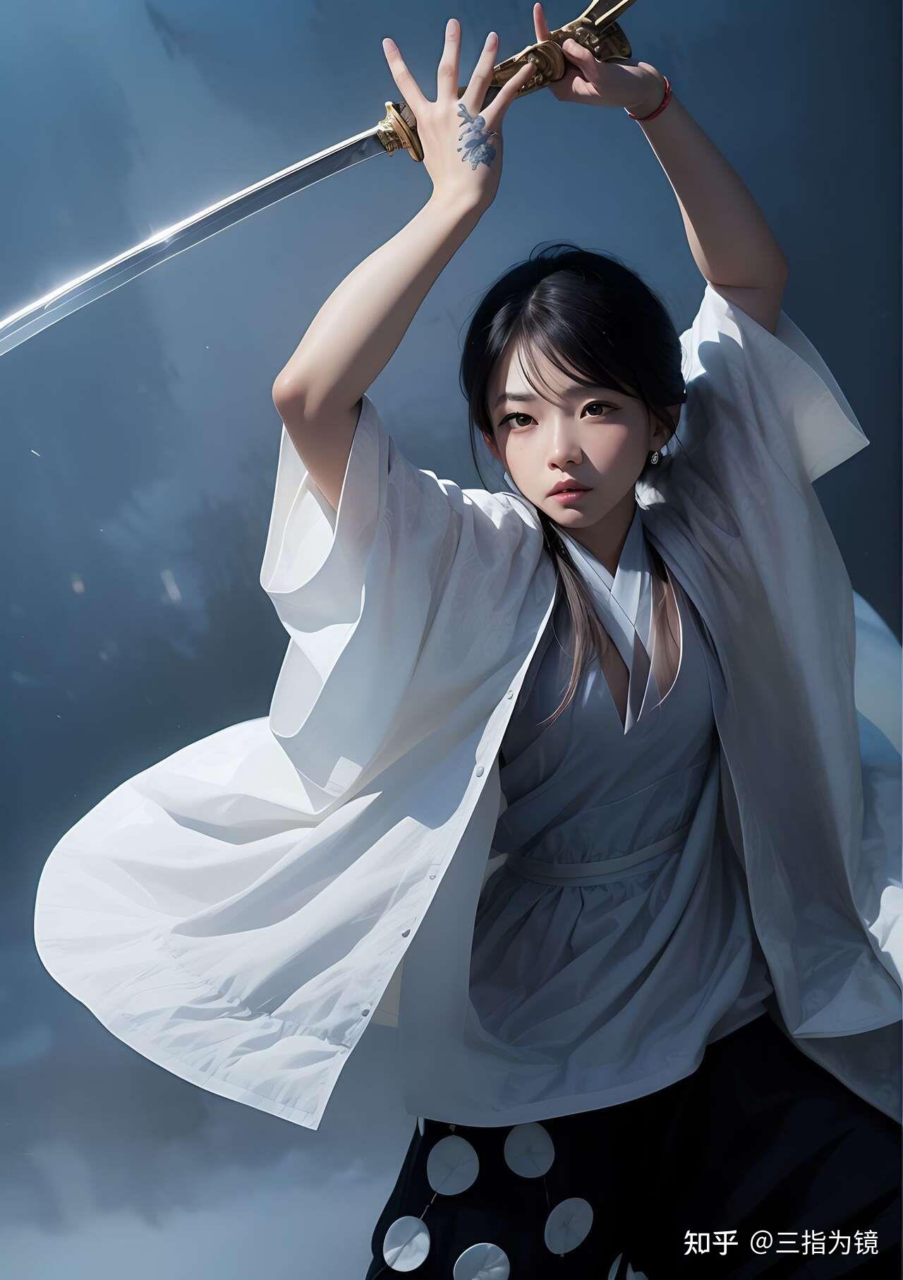 AI带刀美女,只能说AI真是脑洞大。 - 知乎