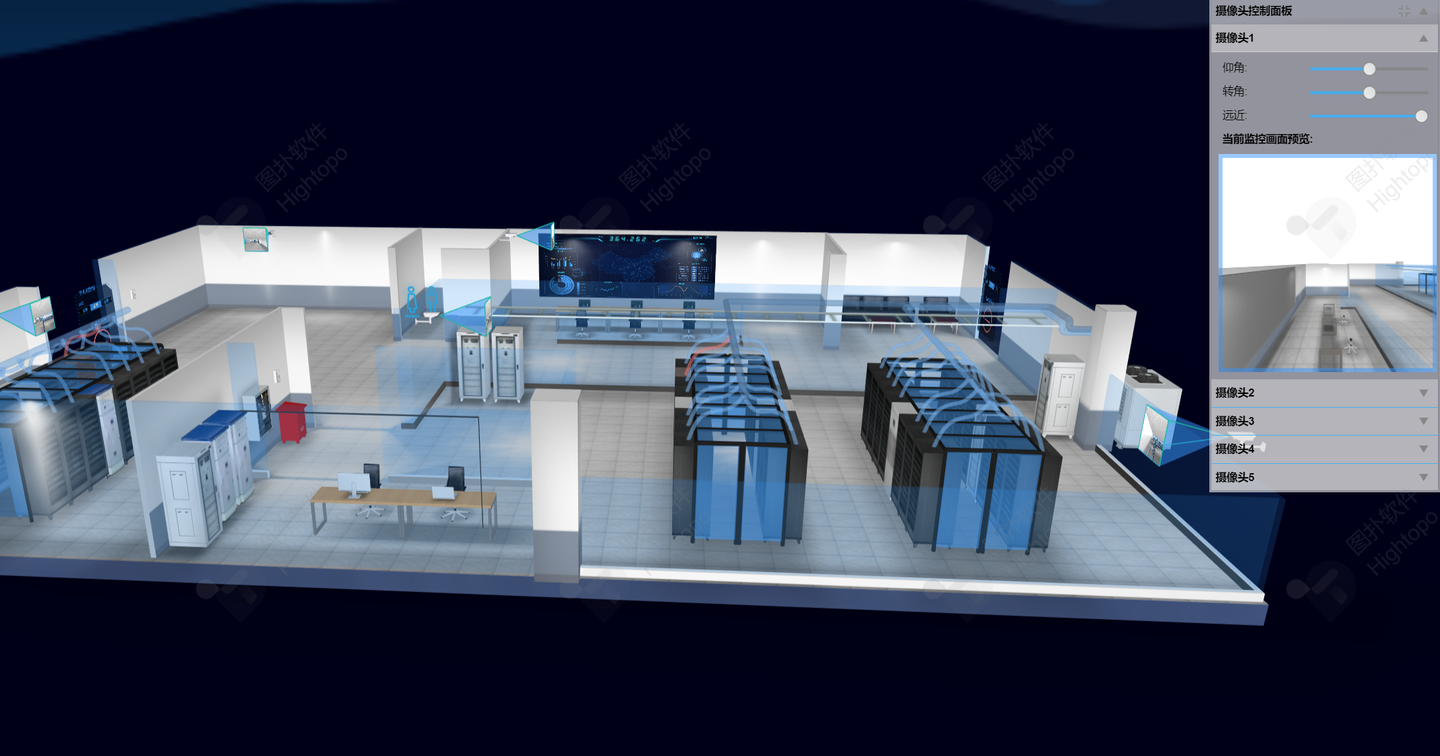 告別傳統機房3d機房數據可視化實現智能化與vr技術的新碰撞