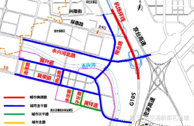 永清临空大道线路图图片