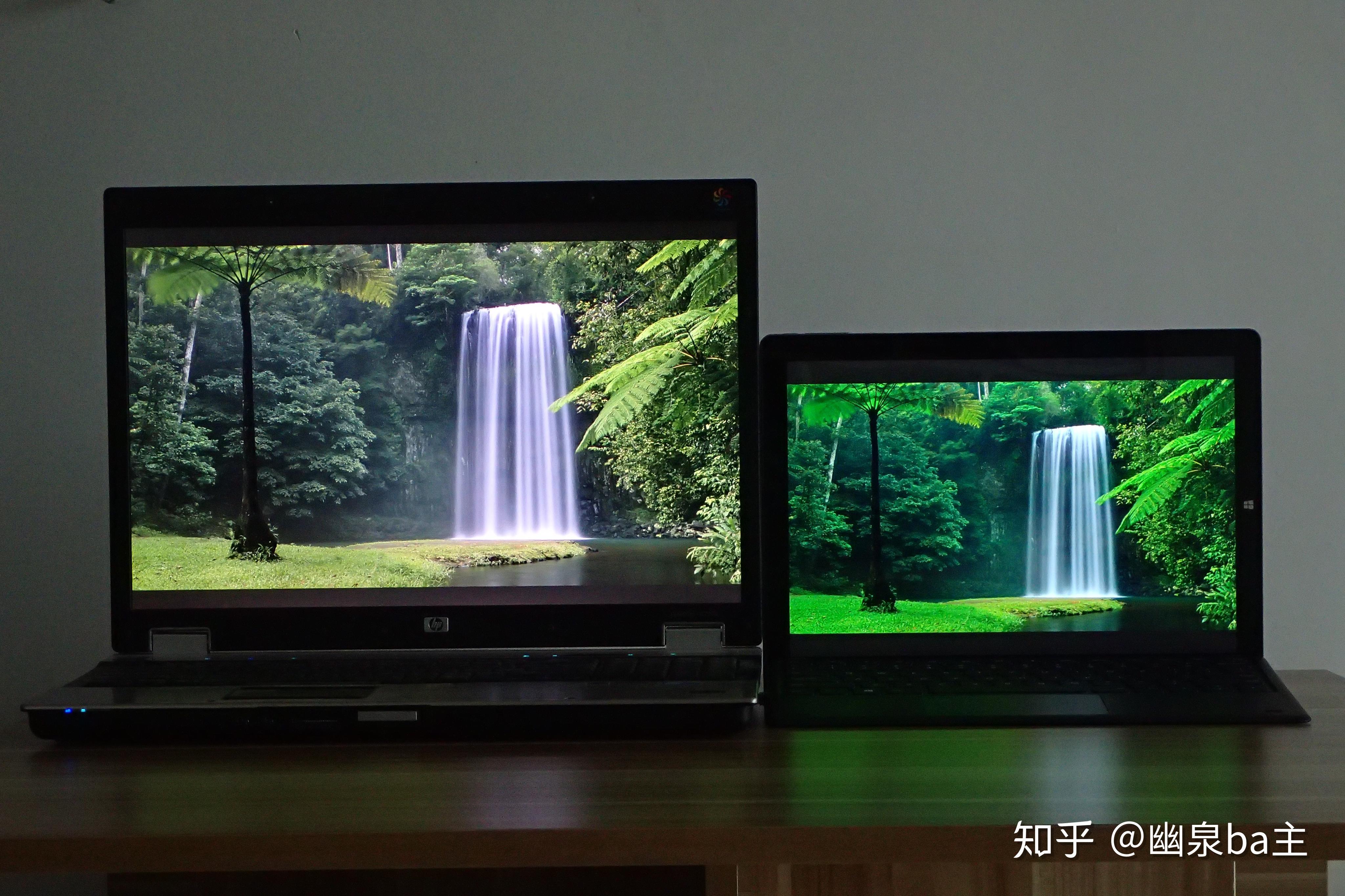 重点来了121srgb色域的台电x6pro屏幕实拍对比评测