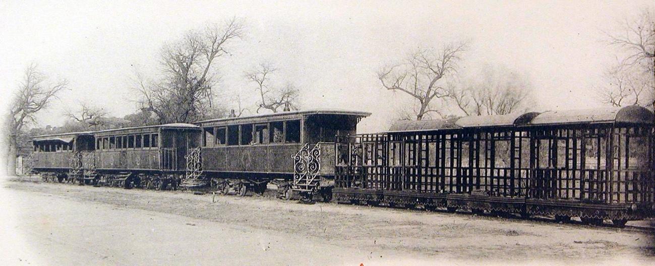 中国早期窄轨铁路四清皇宫内的铁路西苑铁路紫光阁铁路