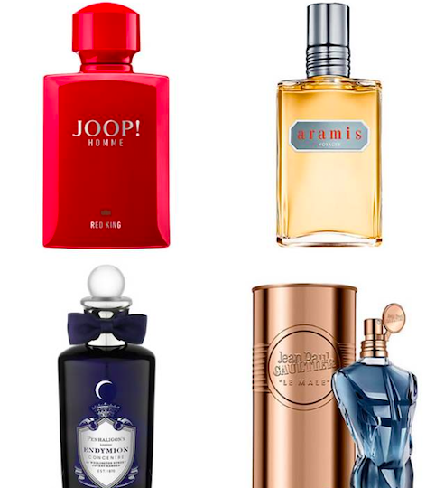 penhaligon的endymion concentré(肉豆蔻)aramis voyager(生姜)joop