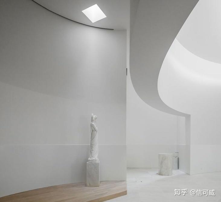 欣赏｜100例高质量展厅中明亮白色调极简设计 - 知乎