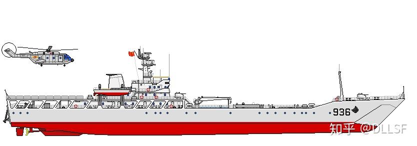 072坦克登陆舰:19艘(072 5艘 072b 14艘)满载排水量:19000吨   长度