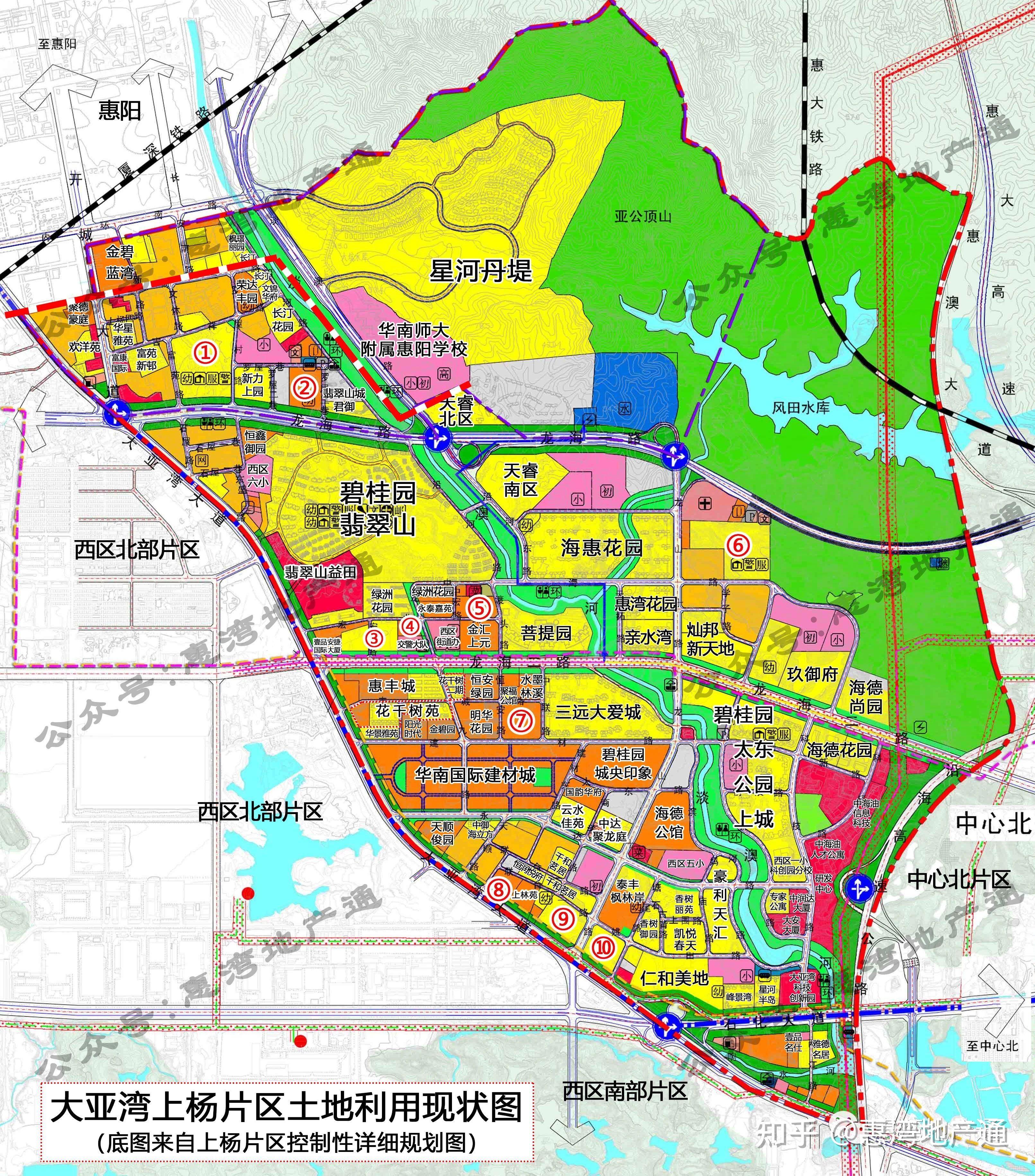 大亚湾西区城市规划图图片