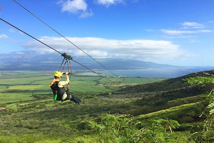 高空中的自在独行——滑索