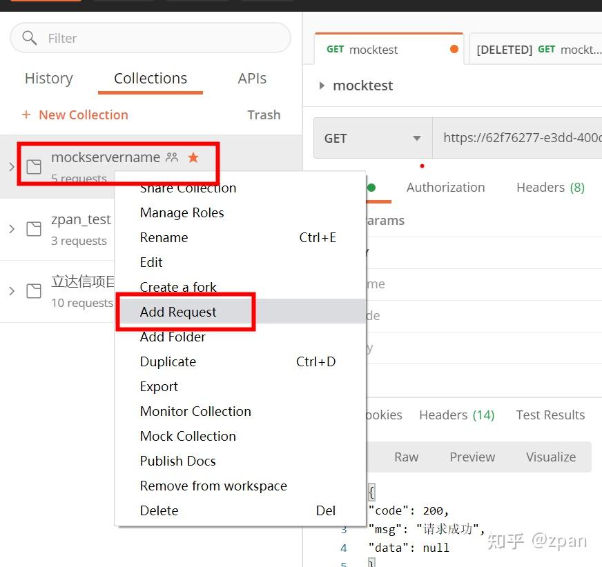 postman-mock-server