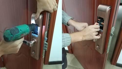 鲁班到家丨铁门木门智能锁安装注意事项