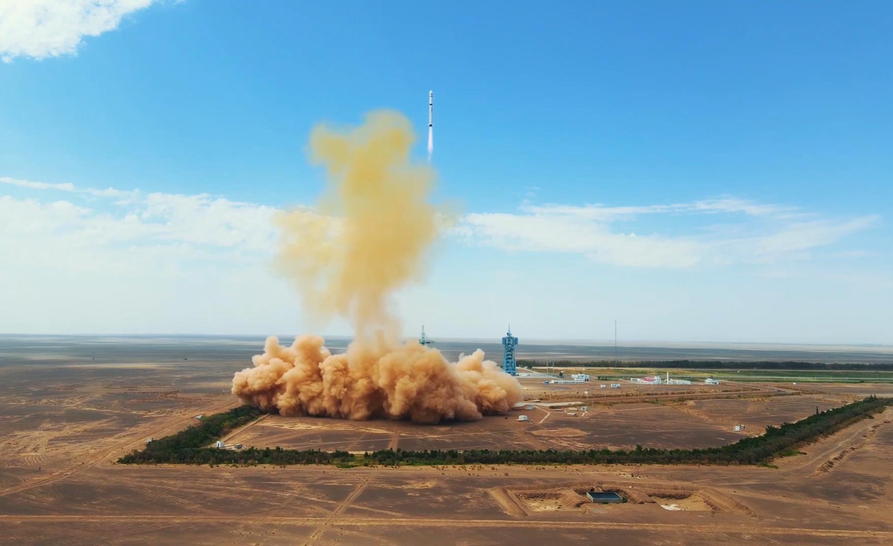 spacex第10批星链星箭分离视频