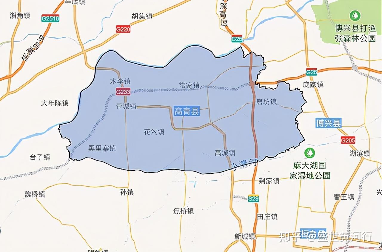 博兴县庞家镇地图图片