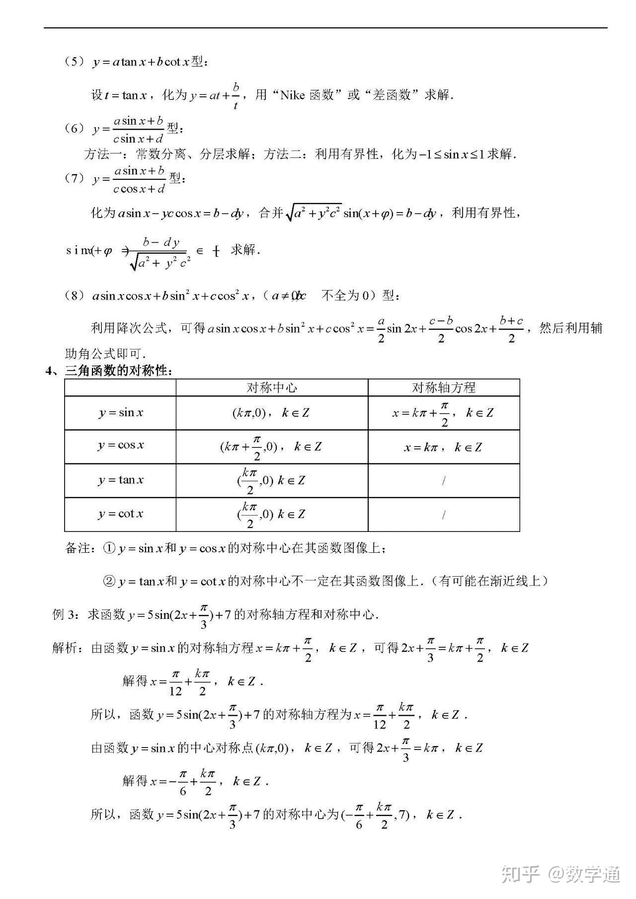 高中数学：高一课本知识点汇总，公式例题讲解都有 - 知乎