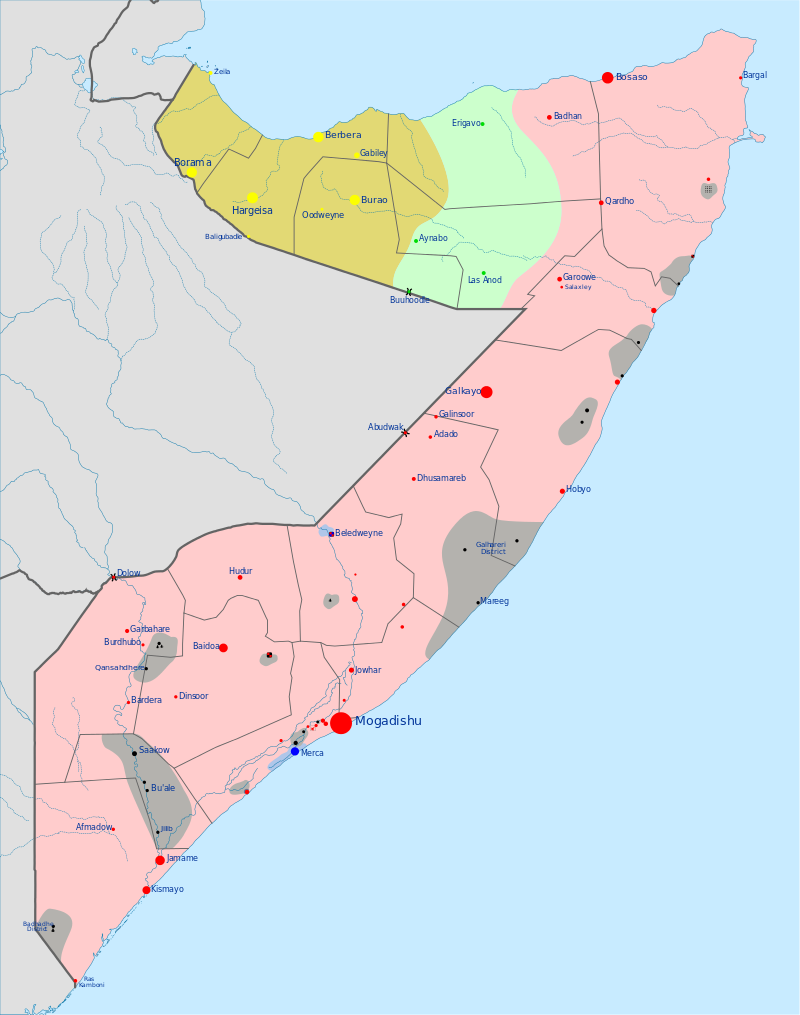 索马里轮廓图图片
