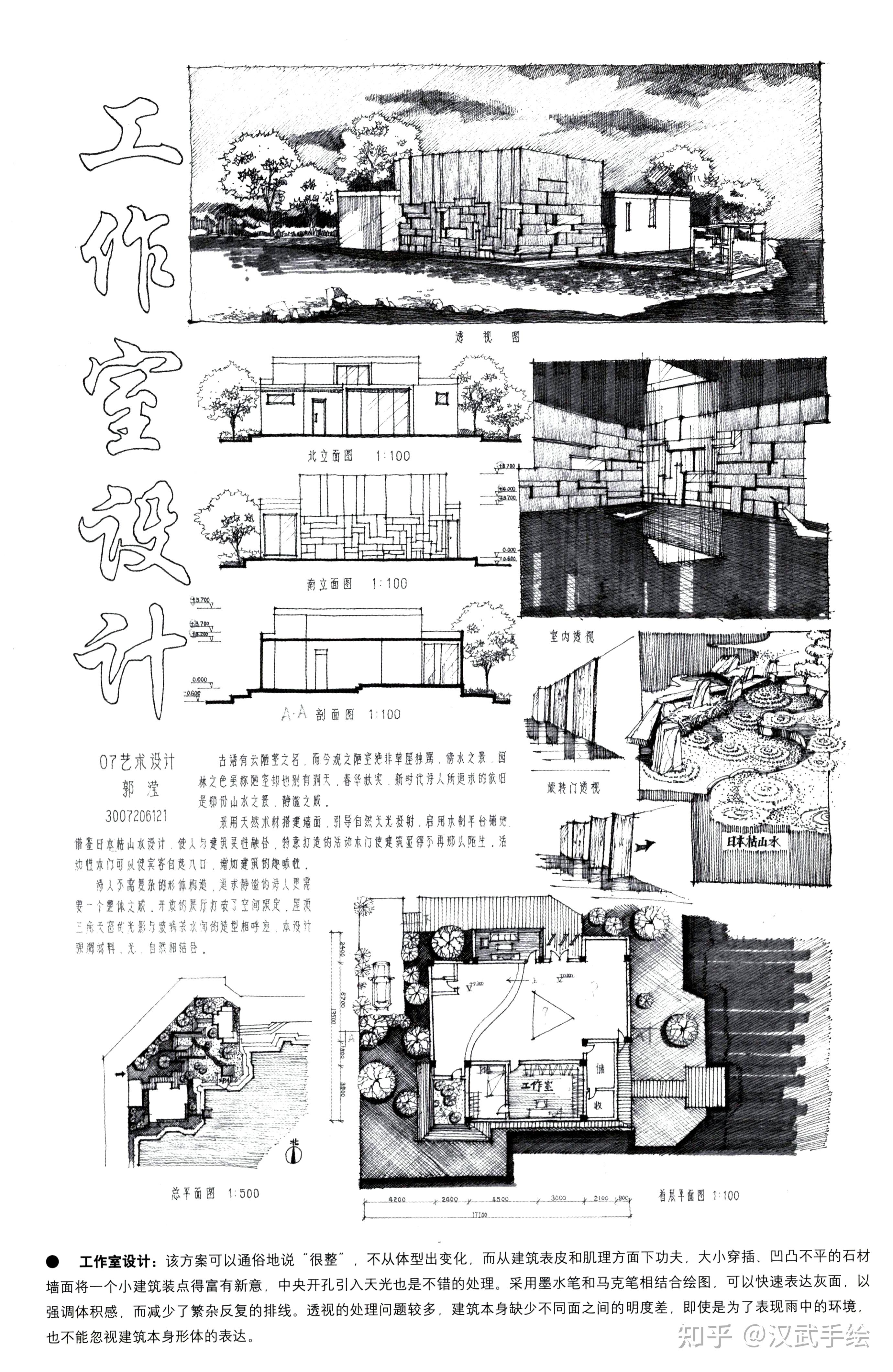 优选快题】第01期丨建筑设计手绘快题100例—快题救急！妈妈再也不用担心我的快题模板了！ - 知乎