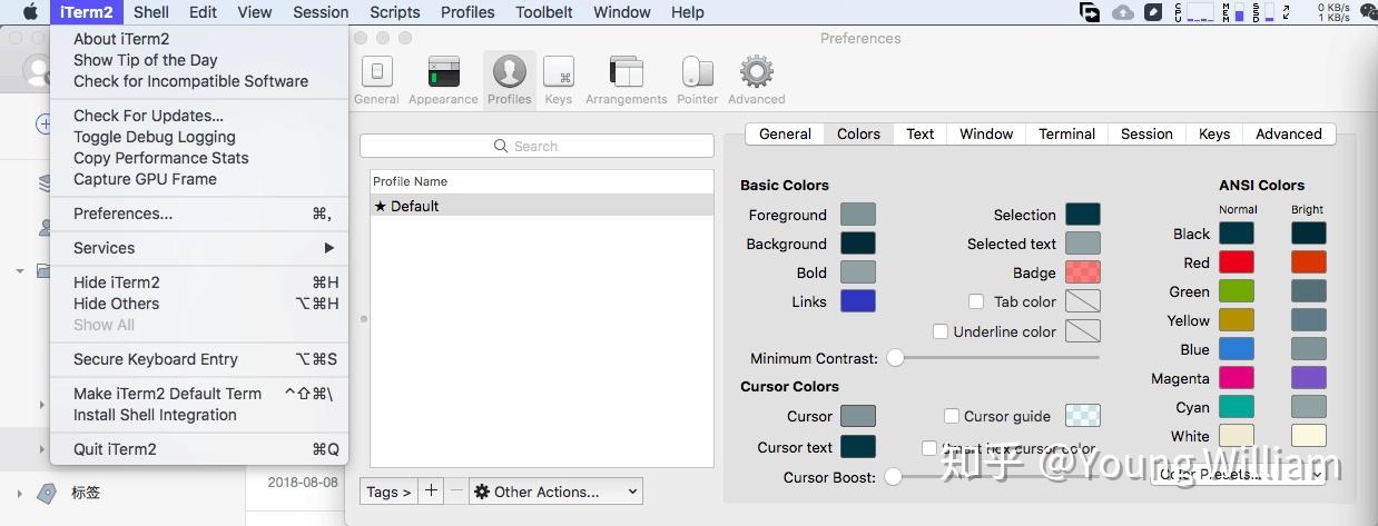Mac OS X Terminal 