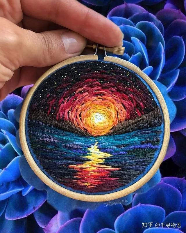 画太美系列针线作画作品绝对惊爆眼球