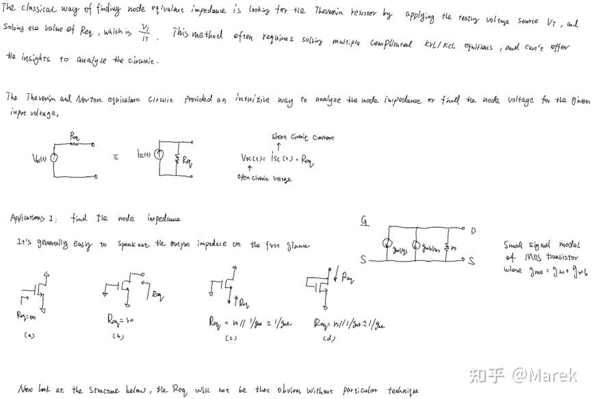 Look into a node with the Thevenin and Norton equivalent circuit - 知乎