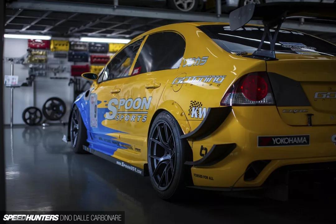 不一样的思域赛车,500匹spoon fd2