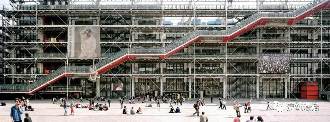 高技派建筑--伦佐皮亚诺、理查德罗杰斯-蓬皮杜艺术中心 - 知乎