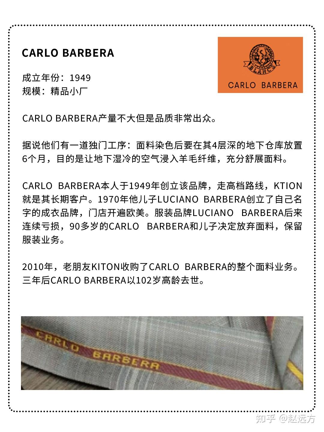 carlo barbera面料图片