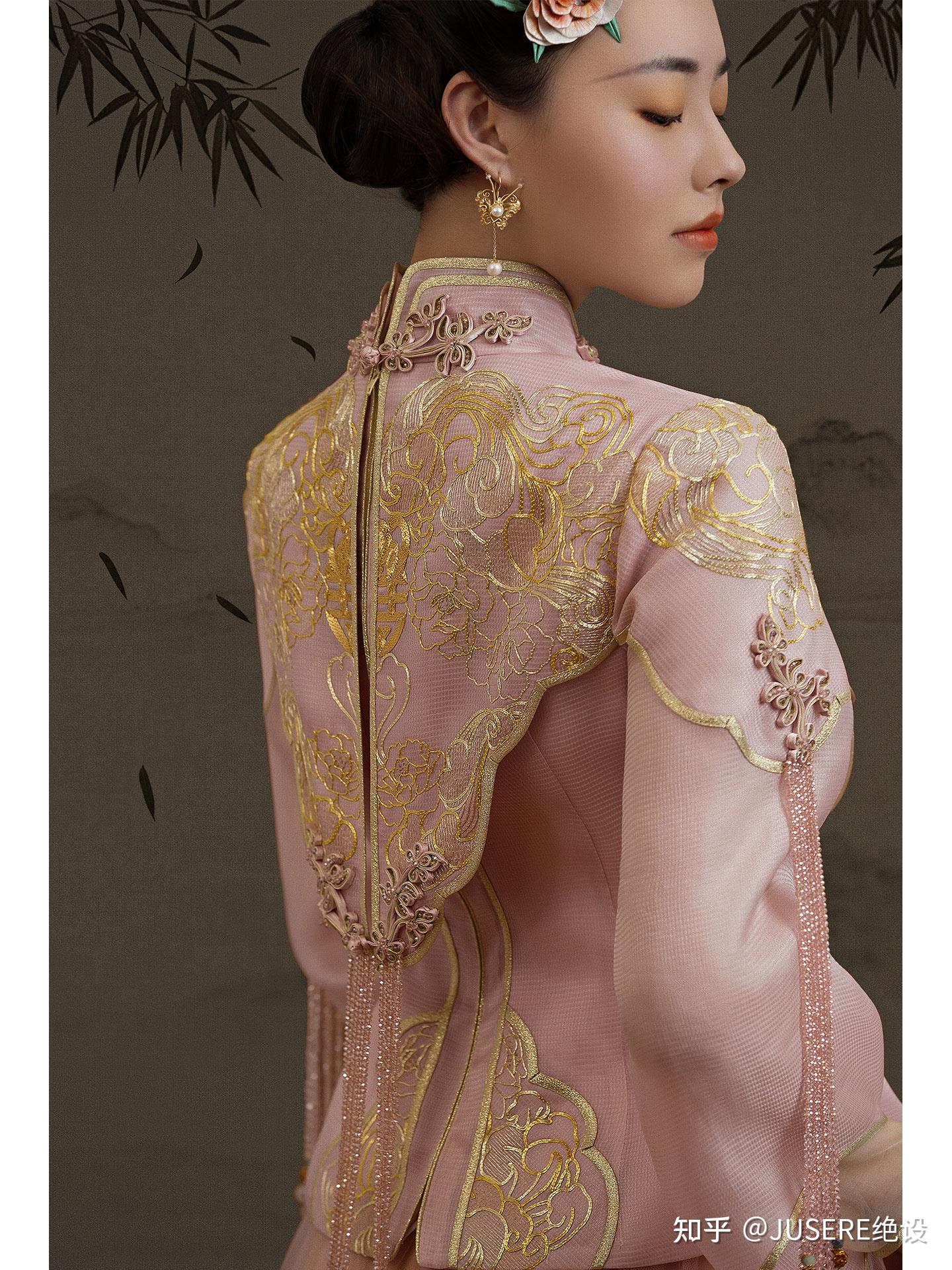 天玺·推荐#两款雅致古典的仙女系中式嫁衣