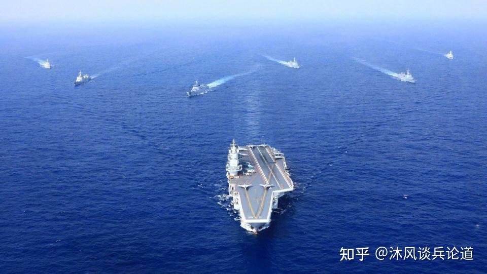 山東艦編隊西太演練10艘帶刀護衛中國三航母打擊群指日可待