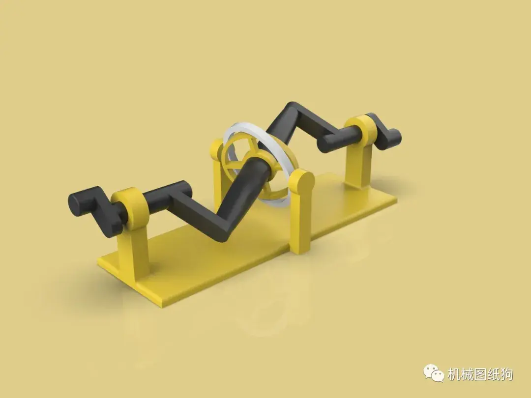 精巧机构wobblingdiskmechanism摆盘机构fusion360设计附sat