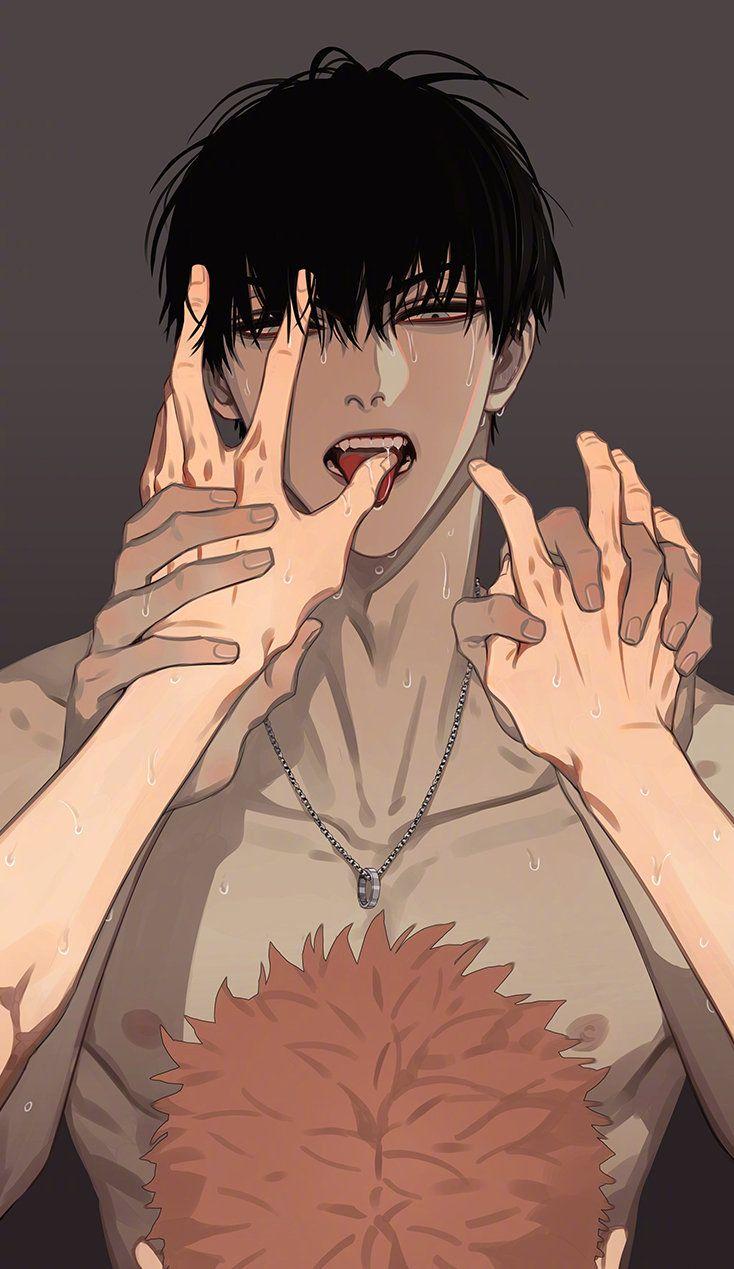 有没有old先的漫画《19天》里面贺天和莫关山的高清壁纸或者头像?