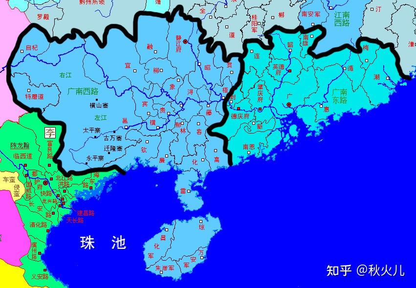 地图修改设计&行政区划--广东广西篇- 知乎