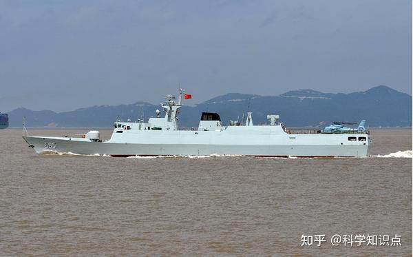 谁说056型护卫舰战力不行 海陆空一个不缺 号称海上 小钢炮 知乎