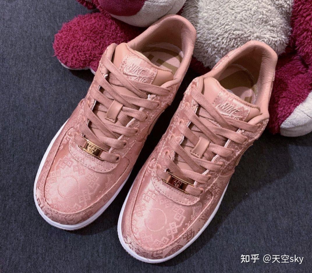 af1空军clot粉丝绸