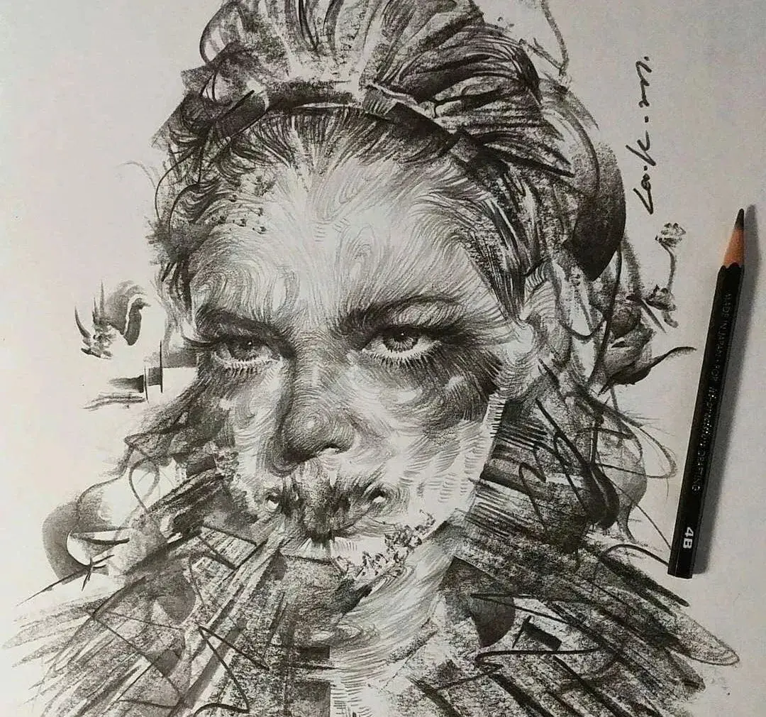 画了这么多年素描居然有这么多的风格素描画到这程度你就是大神了