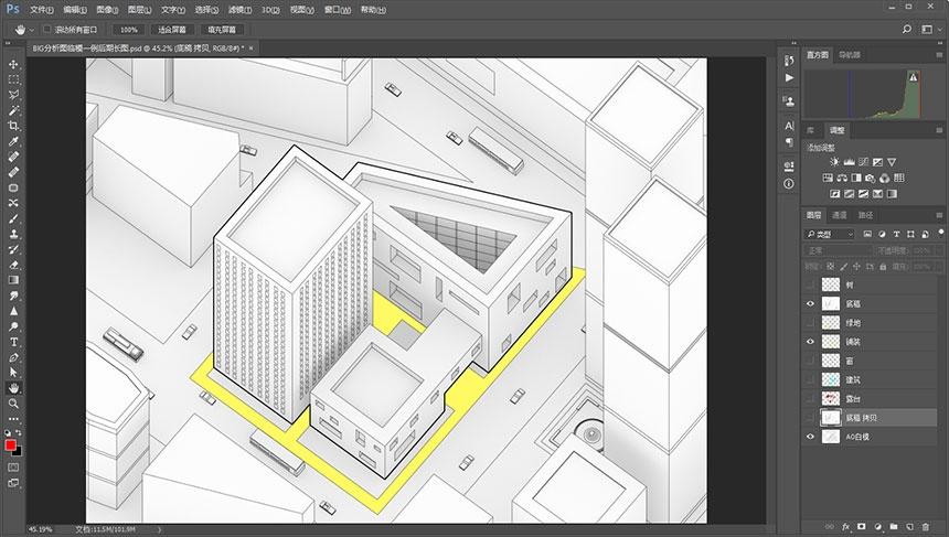 sketchup分析图制作教程