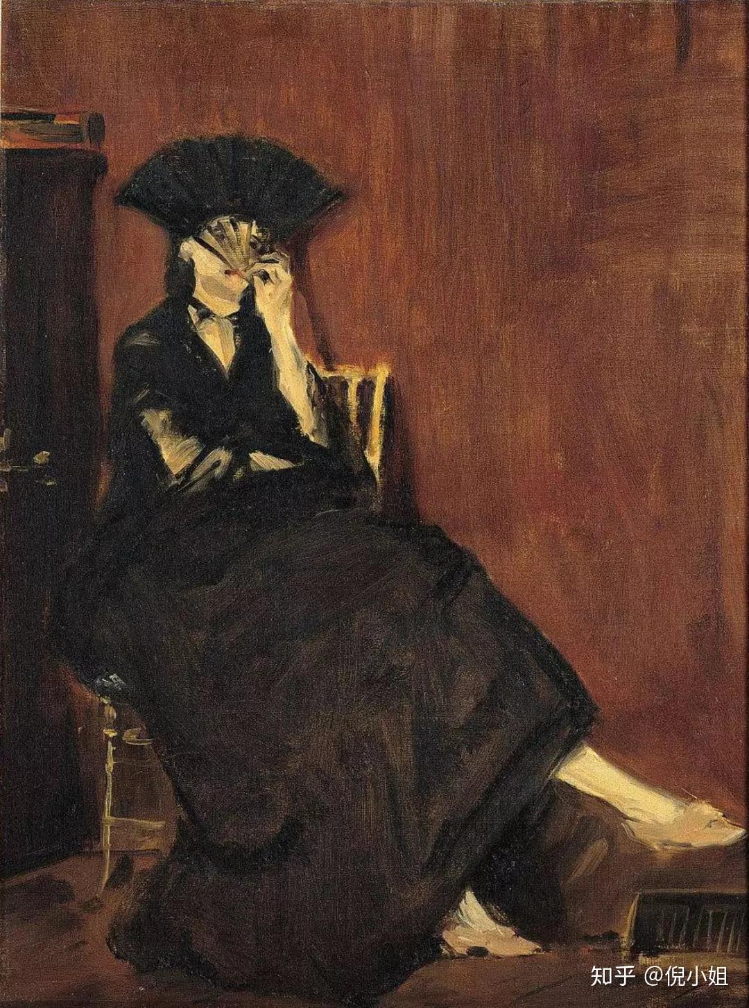 马奈《莫里索与玫瑰》(1872年)马奈《沙发床上的莫里索》(1872年)马奈