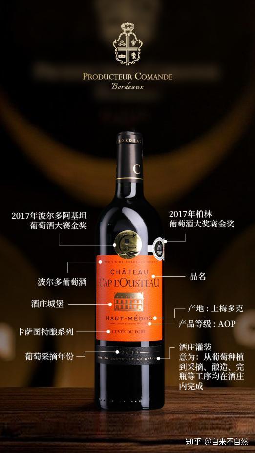 康曼笛卡萨图:法国葡萄酒酒标都有什么信息