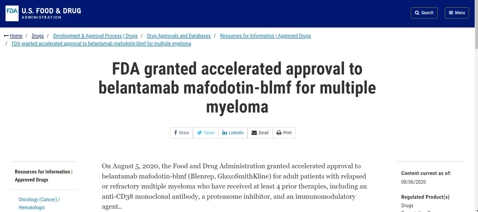 靶向BCMA的ADC药物Blenrep组合疗法治疗RRMM患者ORR近90%！引领RRMM免疫治疗走向新征程！ - 知乎