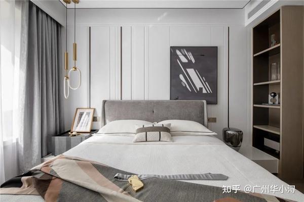 温馨宜居的120㎡现代轻奢三居室,经典灵动的安逸家 - 知乎