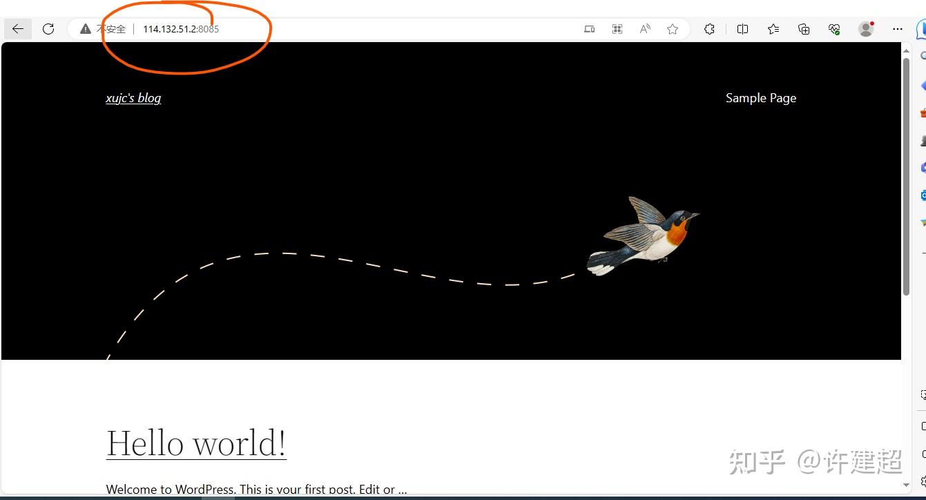 搭建frp服务器,实现内网穿透和远程访问(三. http和wordpress)插图6 搭建frp服务器,实现内网穿透和远程访问(三. http和wordpress)插图6