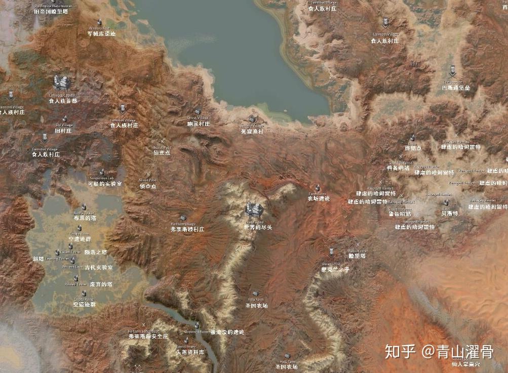 剑士kenshi地图图片