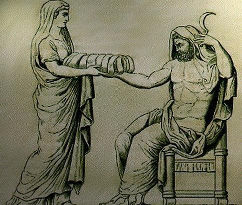 被天父乌拉诺斯强奸之后,大地之母怀孕了,然而motherfucker乌拉诺斯并