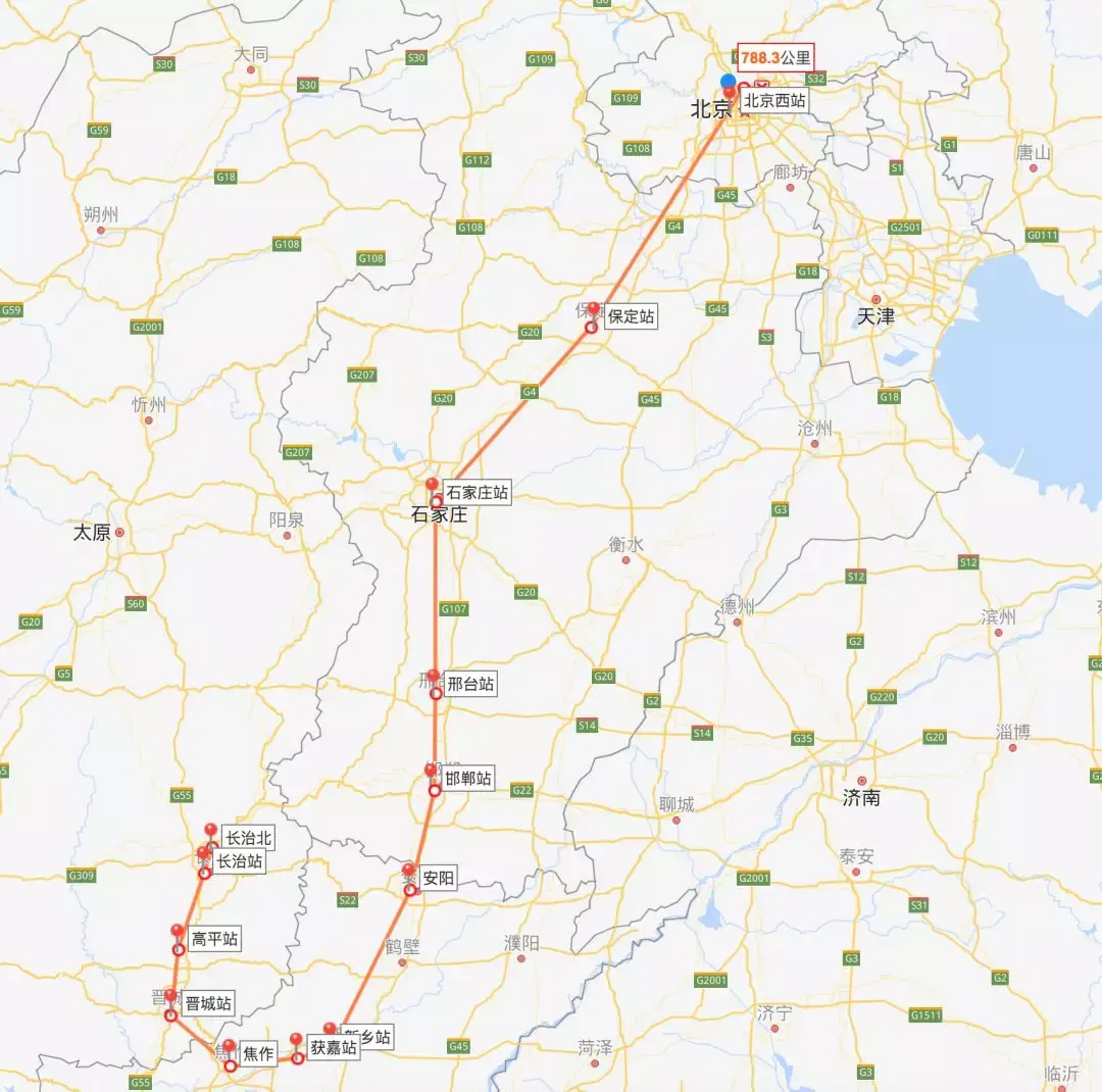 2020新白广城际广州北站至机场T2站线路图- 广州本地宝