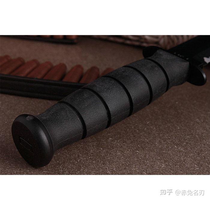 卡巴1259短版黑色直刀