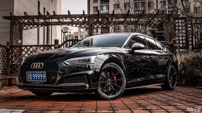 开往春天的汽车包子铺搭讪奥迪a5黑武士车主进行约拍