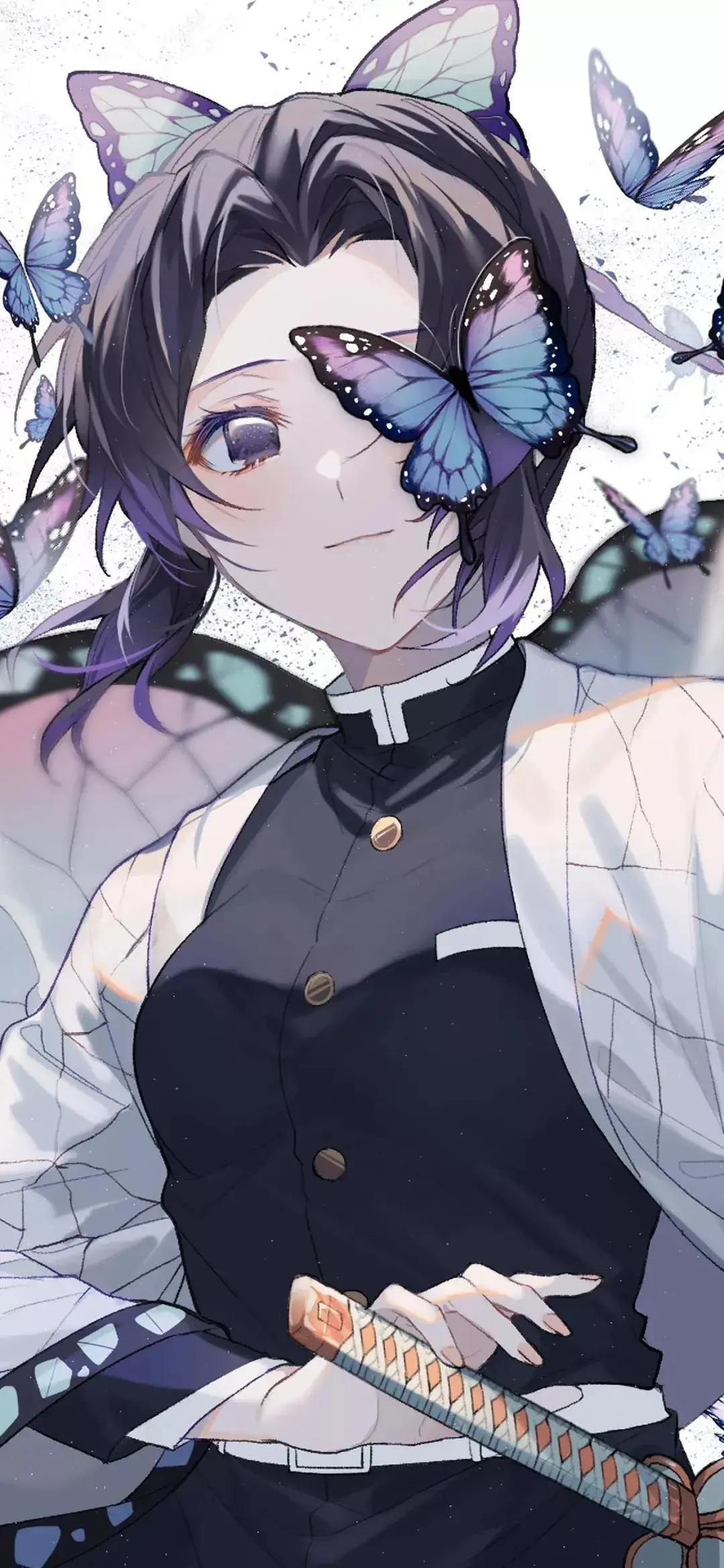 壁纸| 《鬼灭之刃》蝴蝶忍高清大图- 知乎