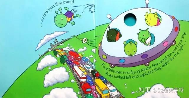 美芽的英语启蒙 | 第四周five little men in a flying saucer